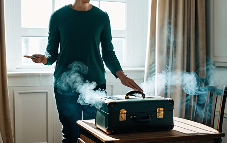 무속과 연애운 - **Prompt:** A serene woman meditates in a sunlit forest clearing, surrounded by glowing orbs represe...